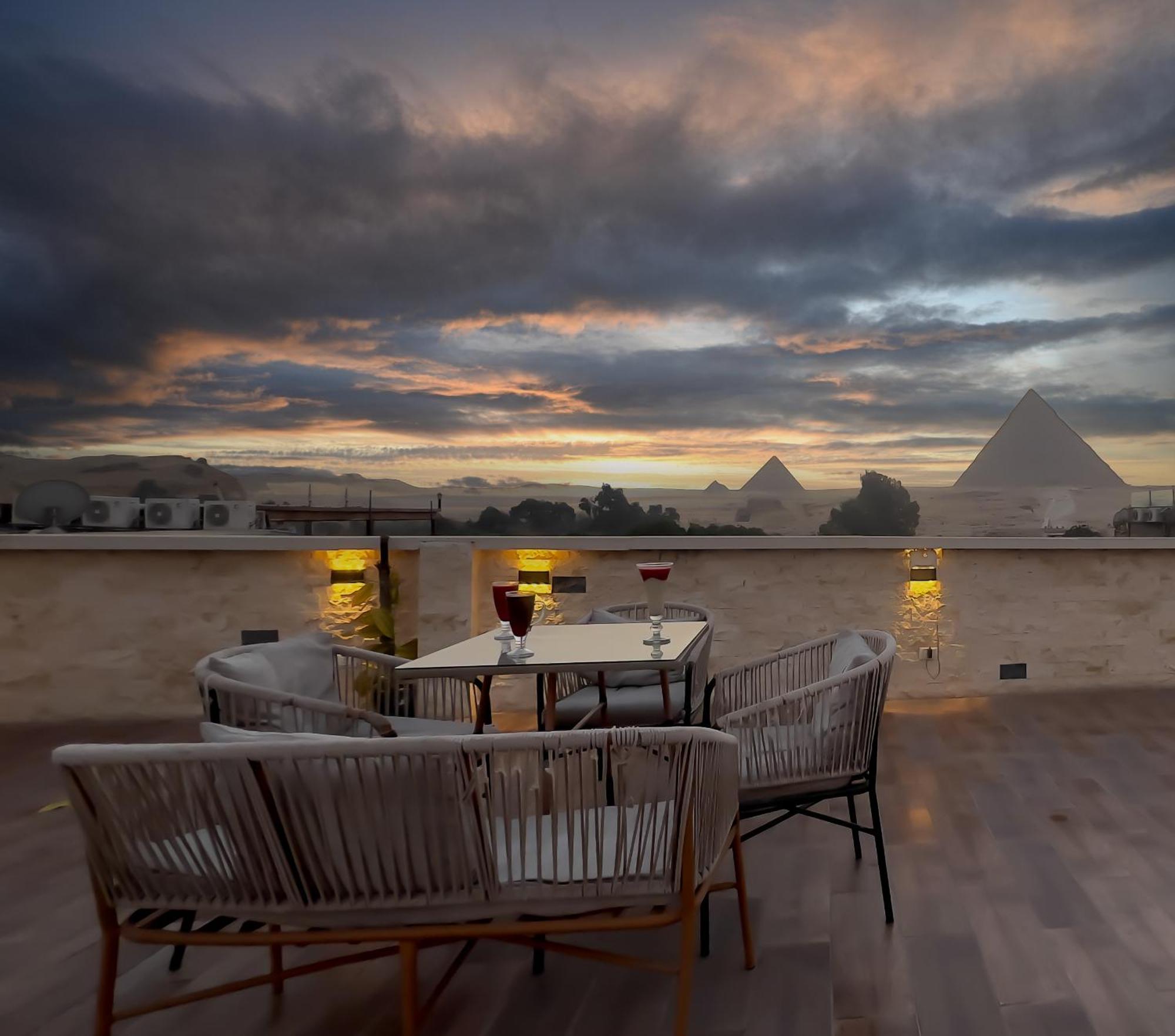 Giza Pyramids Inn Kafrat al Jabal Экстерьер фото